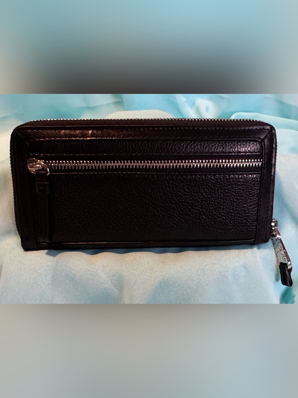 Brighton Black Embellished Wallet With Hearts - Picture 5 of 7